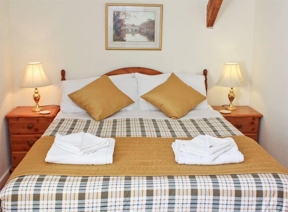 Double bedroom at The Granary Cottage in Bamburgh, Northumberland., Great Britain