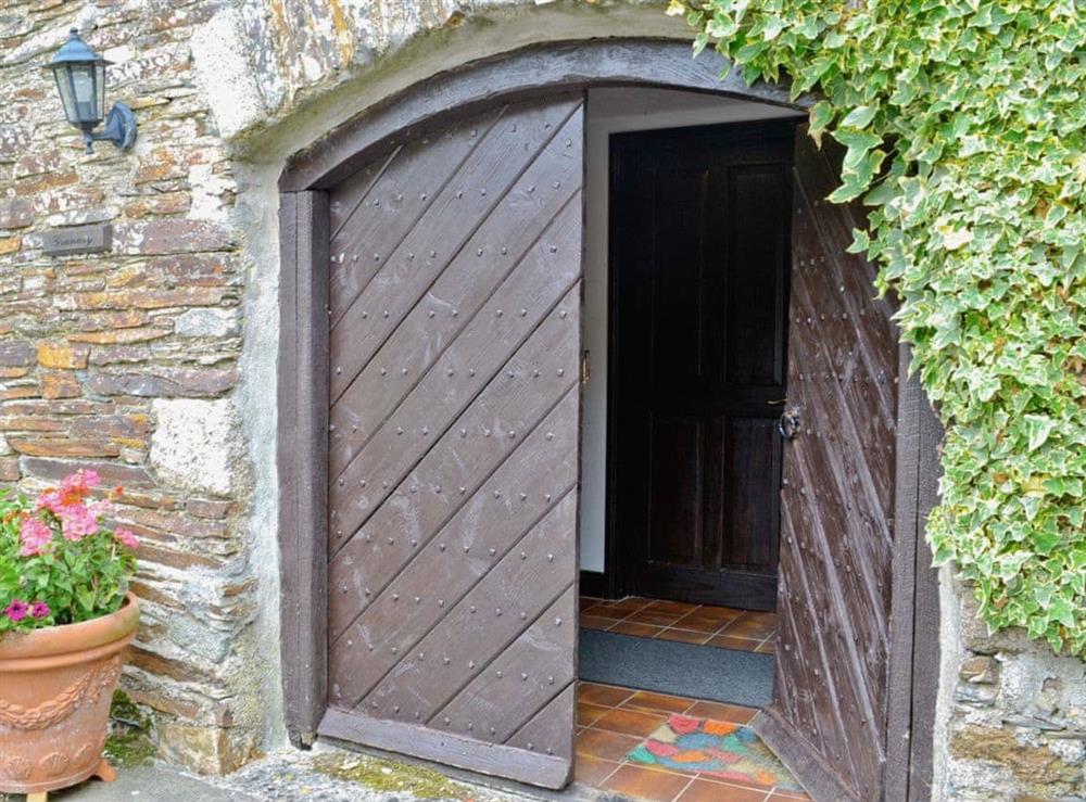 Entrance at The Granary in Egloskerry, near Launceston, Cornwall