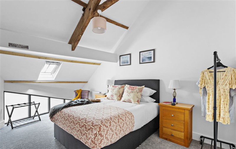 A bedroom in
