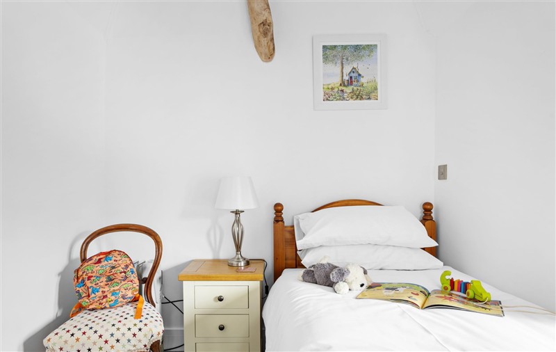 One of the bedrooms at