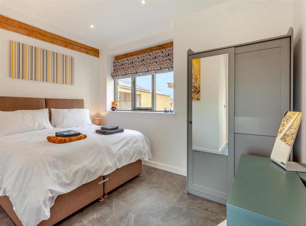 Double bedroom at The Granary in Kingscote, Gloucestershire
