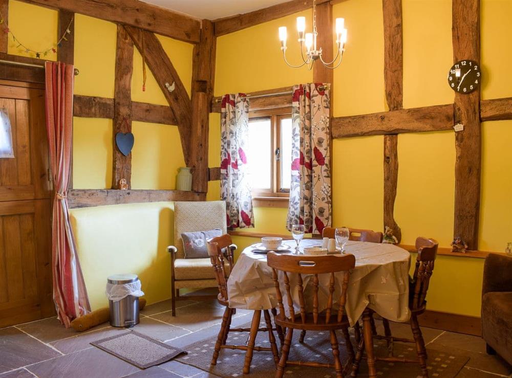 Dining Area at The Granary in Kingsland, Herefordshire