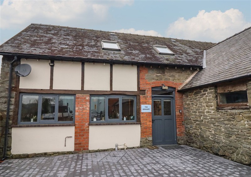 This is the setting of The Granary at The Granary, Llangyniew near Llanfair Caereinion