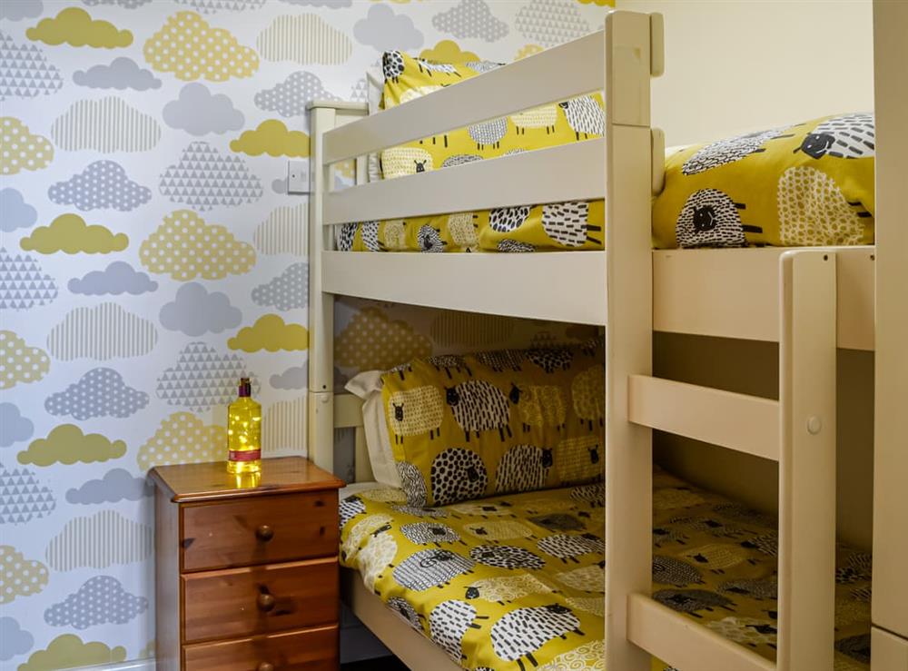 Bunk bedroom at The Granary in Newcastleton, Cumbria