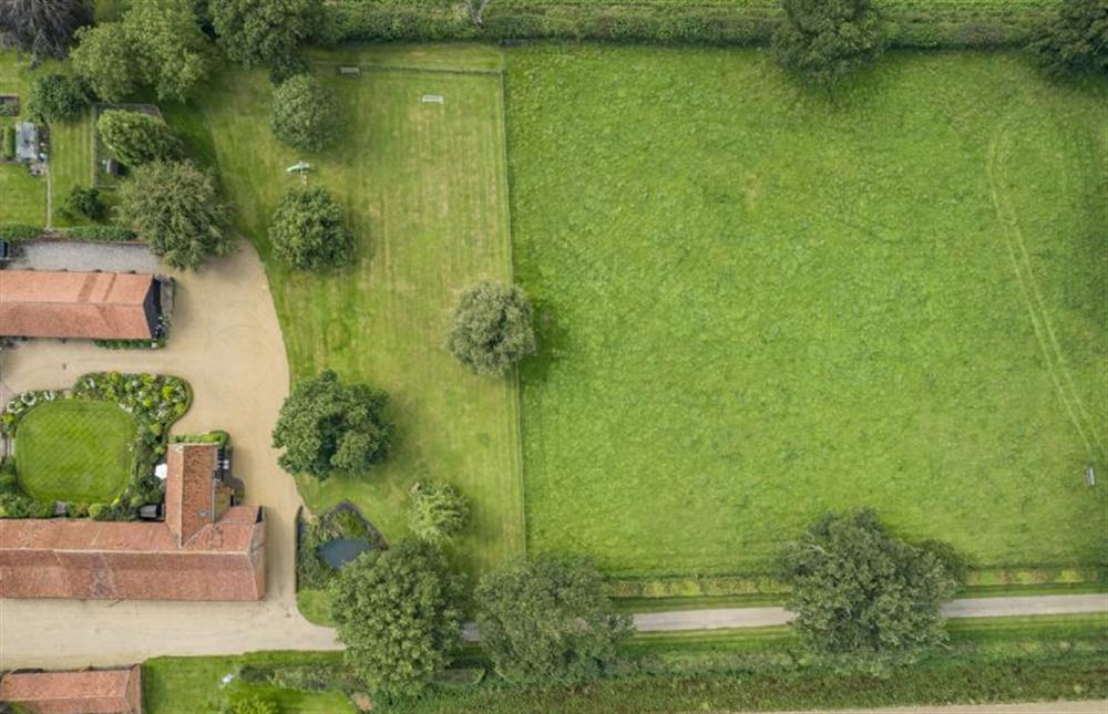 A view from above at The Granary, Oulton near Norwich