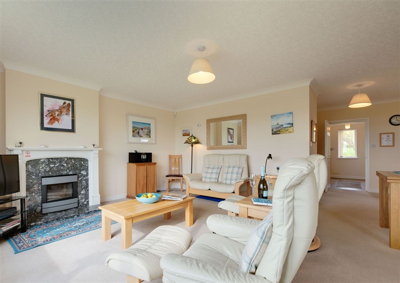 The living room at The Granary, Powburn