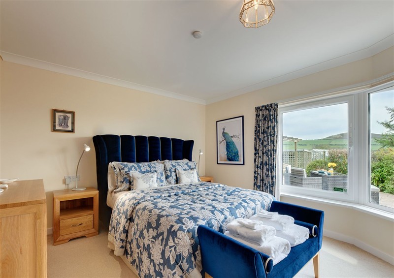 This is the bedroom at The Granary, Powburn