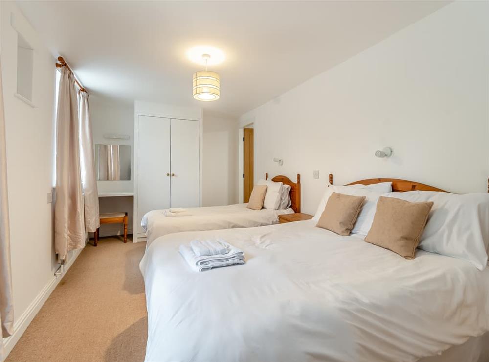 Twin bedroom at The Granary in Sewerby, near Bridlington, North Humberside