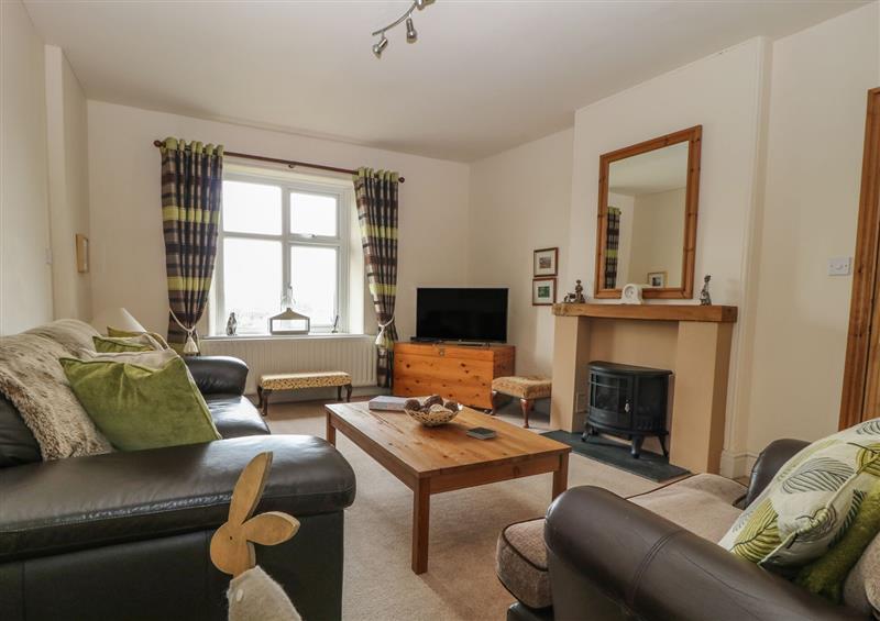 Relax in the living area at The Granary, Spofforth