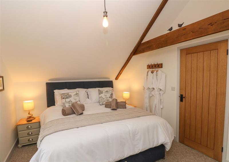 One of the 2 bedrooms at The Granary, St Brides Major