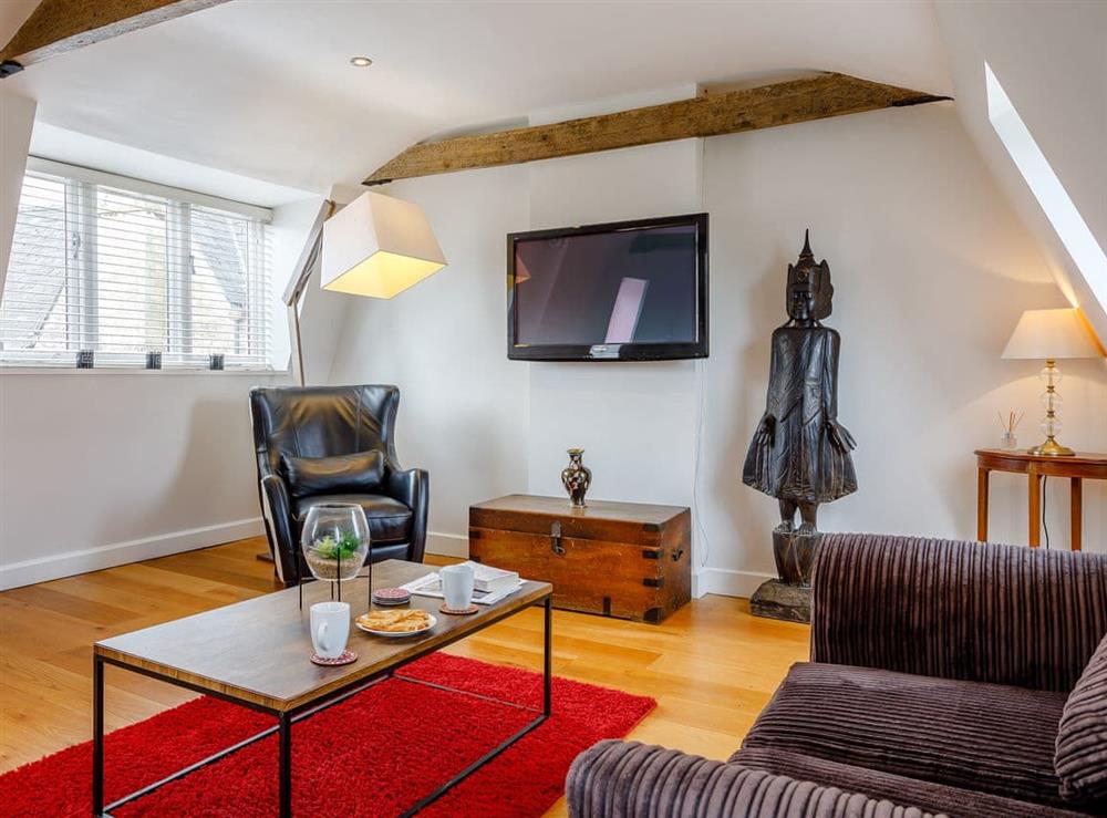 Living room at The Granary in Stamford, near Grantham, Lincolnshire