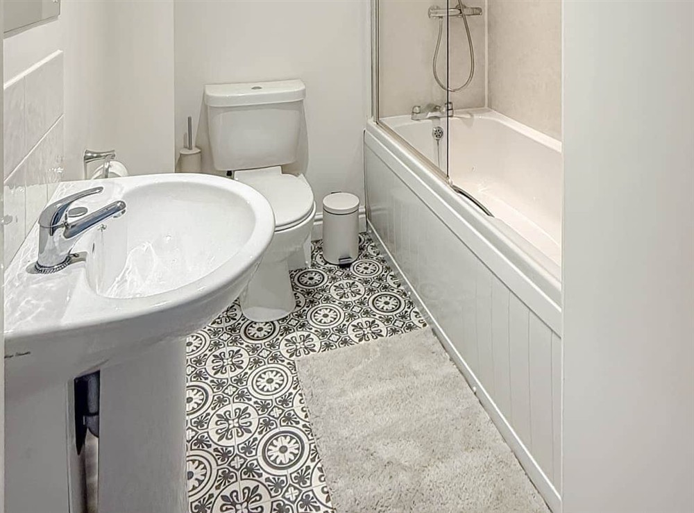 Bathroom at The Granary in Stoke St. Gregory, near Taunton, Somerset