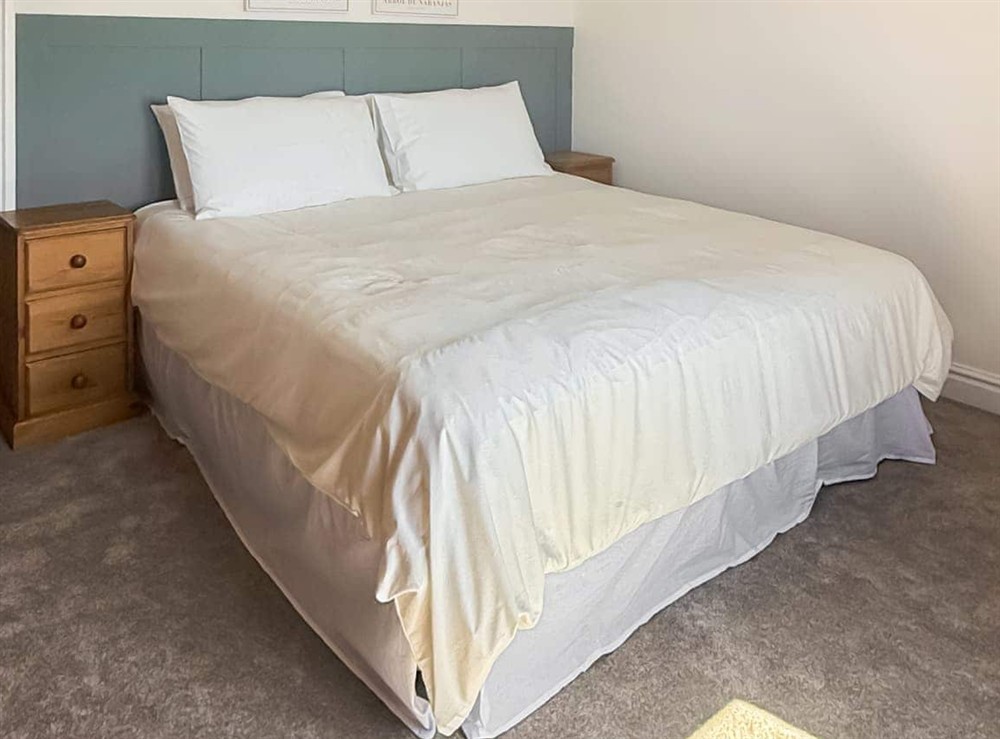Double bedroom at The Granary in Stoke St. Gregory, near Taunton, Somerset