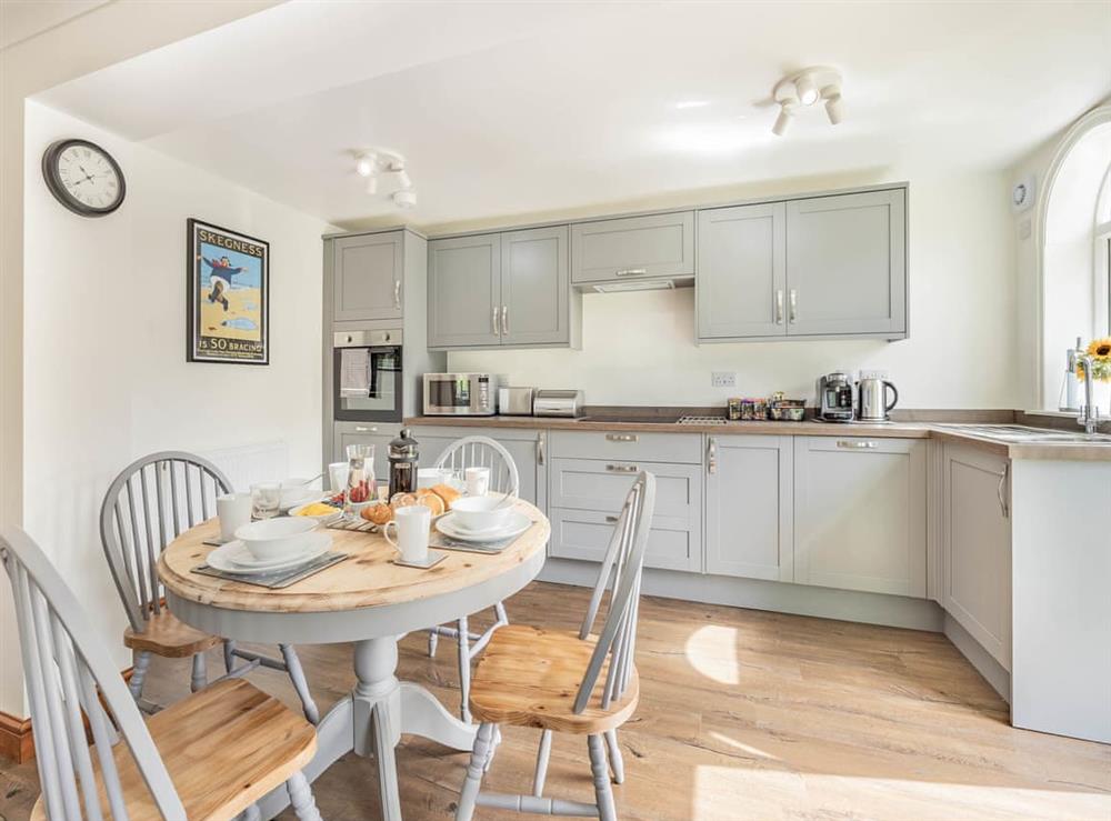 Kitchen area at The Granary in Tetford, near Horncastle, Lincolnshire
