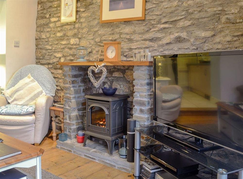 Cosy living room at The Granary in Three Crosses, Gower, Swansea., West Glamorgan
