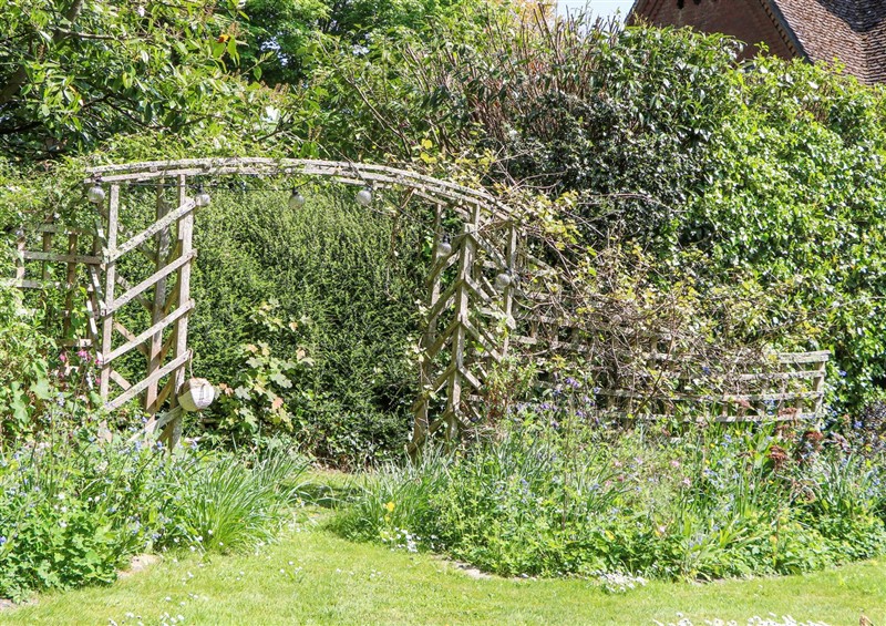 This is the garden at The Granary, Upper Swanmore near Swanmore