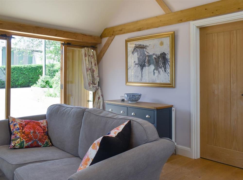 Living area at The Granary in West Hoathly, West Sussex