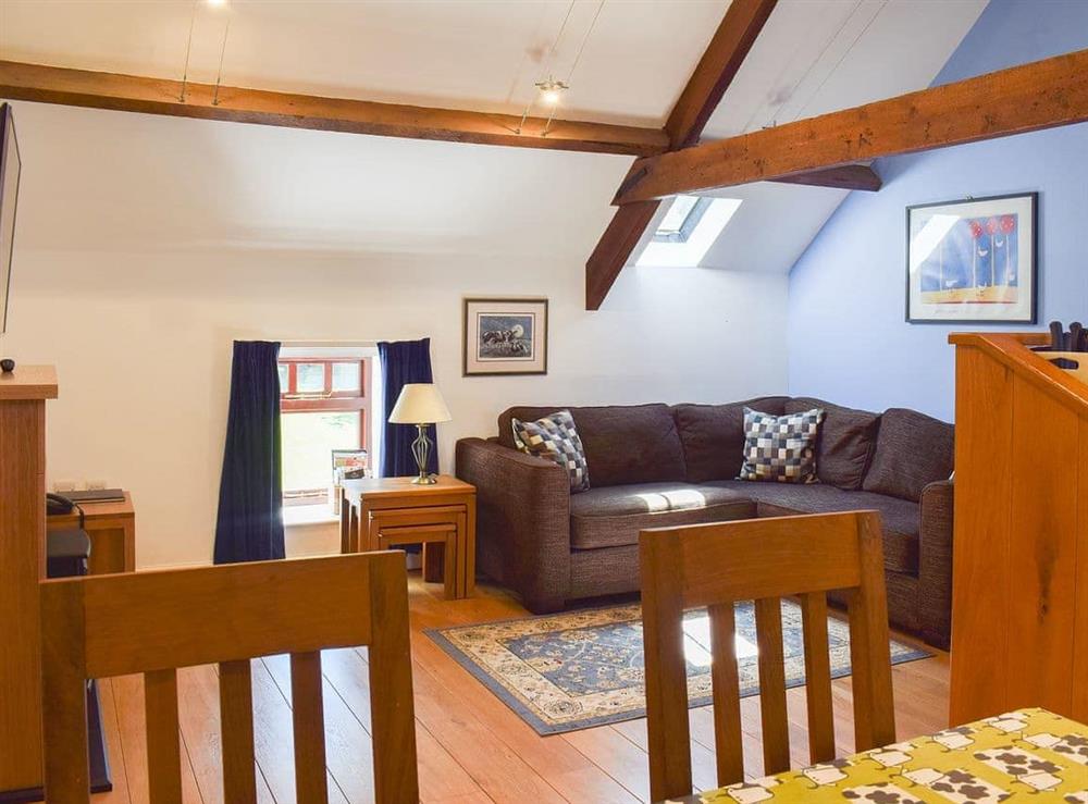 Charming beamed living space at The Granary in Westerdale, near Castleton, North Yorkshire