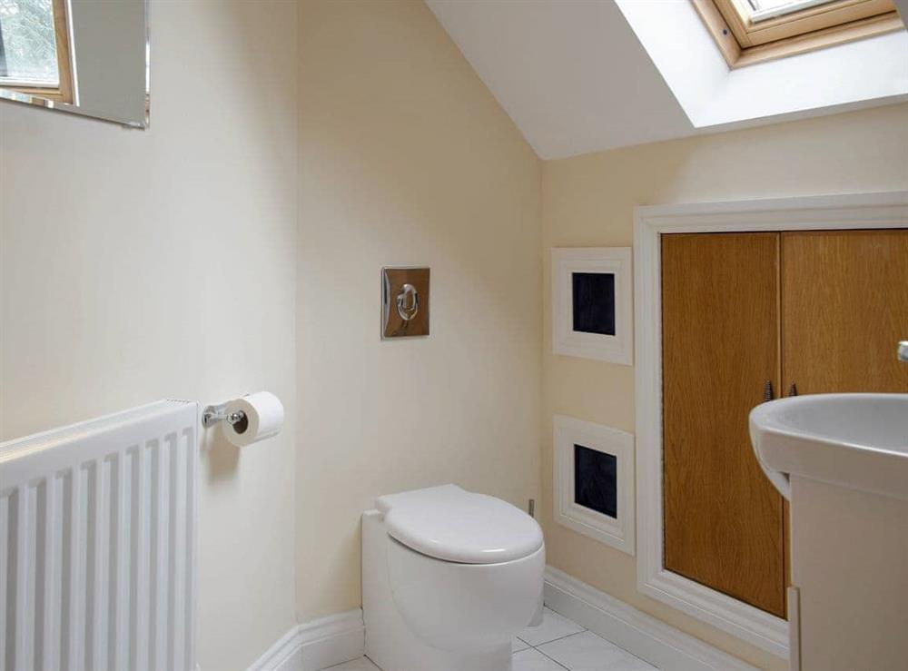 Separate toilet at The Grange in Hope-under-Dinmore, near Leominster, Herefordshire