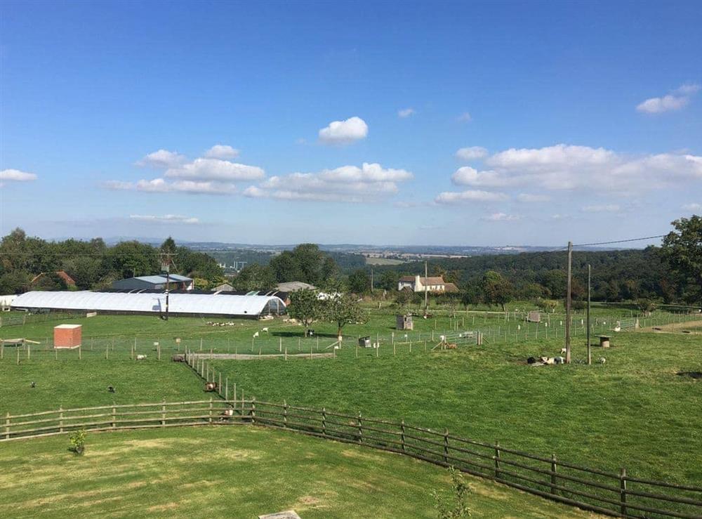 Stunning rural views at The Grange in Hope-under-Dinmore, near Leominster, Herefordshire