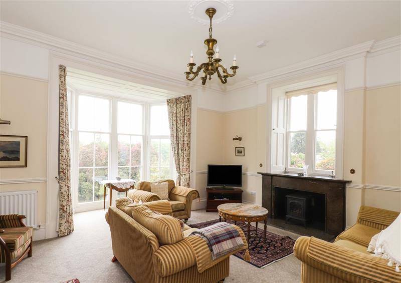 Relax in the living area at The Grange, Windermere