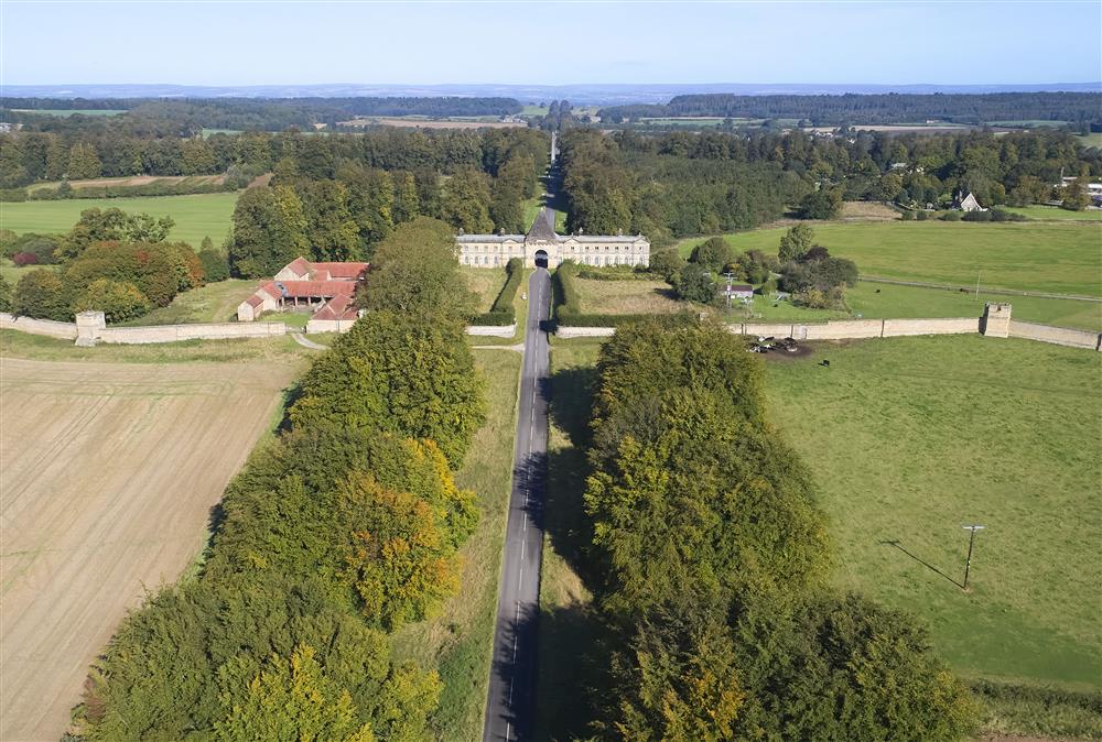 Birds eye view of the Estate at The Green, Castle Howard, Coneysthorpe