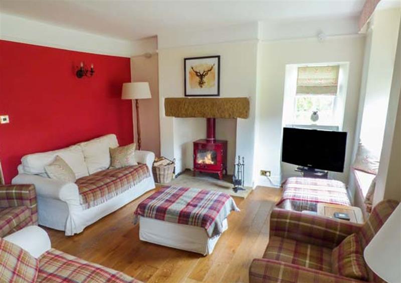 Enjoy the living room at The Green, Lastingham near Kirkbymoorside
