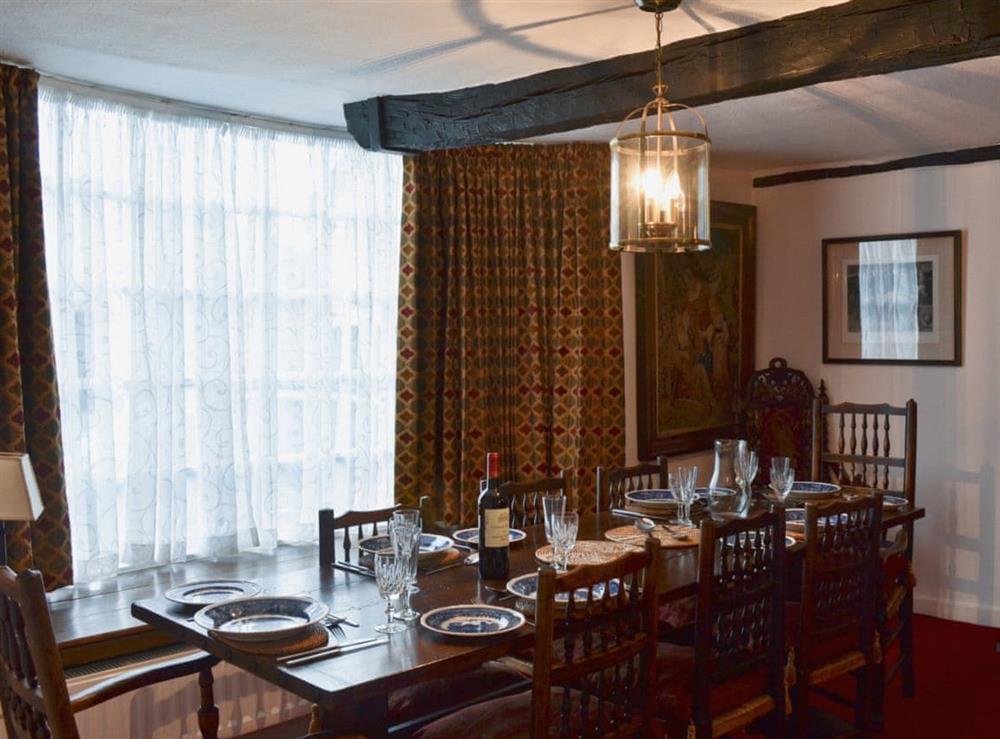 Dining room at The Griffin in Broughton-in-Furness, Cumbria., Great Britain