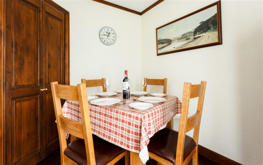 The dining room at The Grooms in Brockenhurst