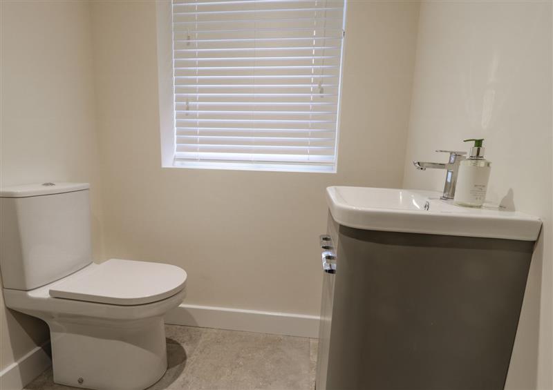 This is the bathroom at The Grooms Cottage, Goodmanham Wold near Market Weighton