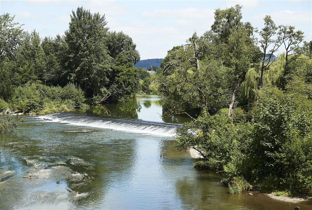 Weir on the River Terne, Ludlow