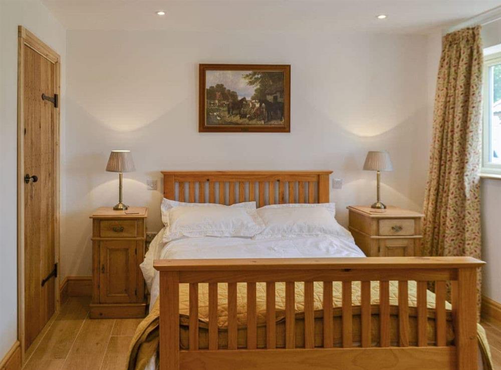 Double bedroom at The Grooms Quarters in Ragby, Lincolnshire