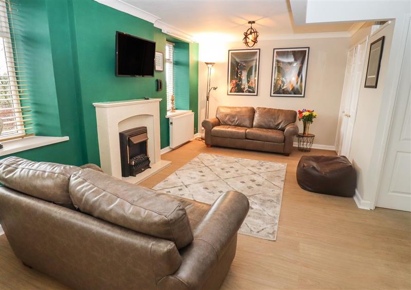 The living area at The Grooms Rooms, Lydney