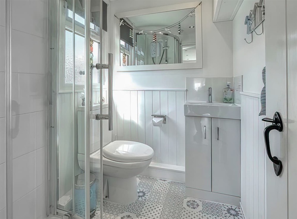 Bathroom at The Happy Hedgehog in Mundesley, Norfolk