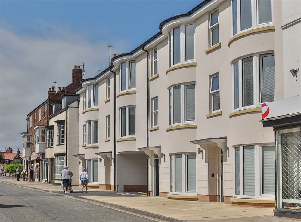 Exterior at The Harbour Apartment in Filey, North Yorkshire