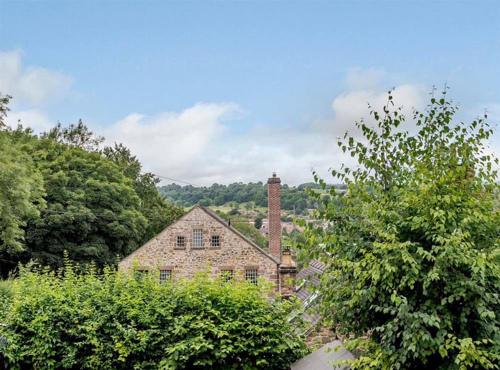 View at The Hat Factory Cottage in Wirksworth, Derbyshire