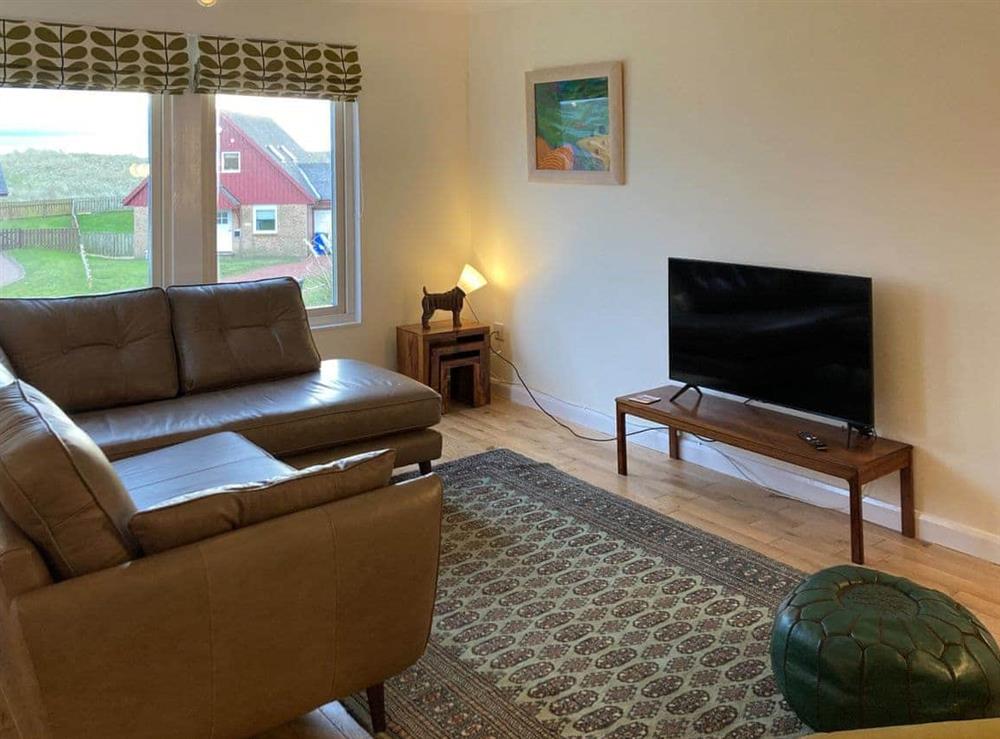 Attractive living room at The Haven in Beadnell, Northumberland