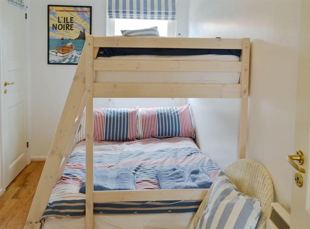 Bunk bedroom at The Haven in Beadnell, Northumberland