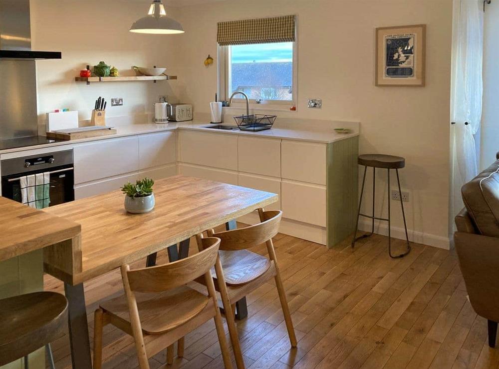 Convenient open-plan design at The Haven in Beadnell, Northumberland