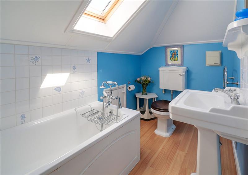 This is the bathroom at The Haven, Daymer Bay