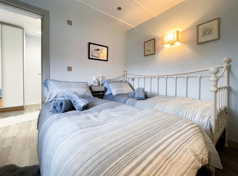 Twin bedroom at The Haven in Fortrose, Ross-Shire