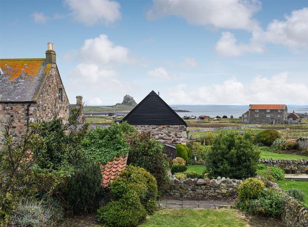 View at The Haven in Holy Island, near Berwick-upon-Tweed, Northumberland