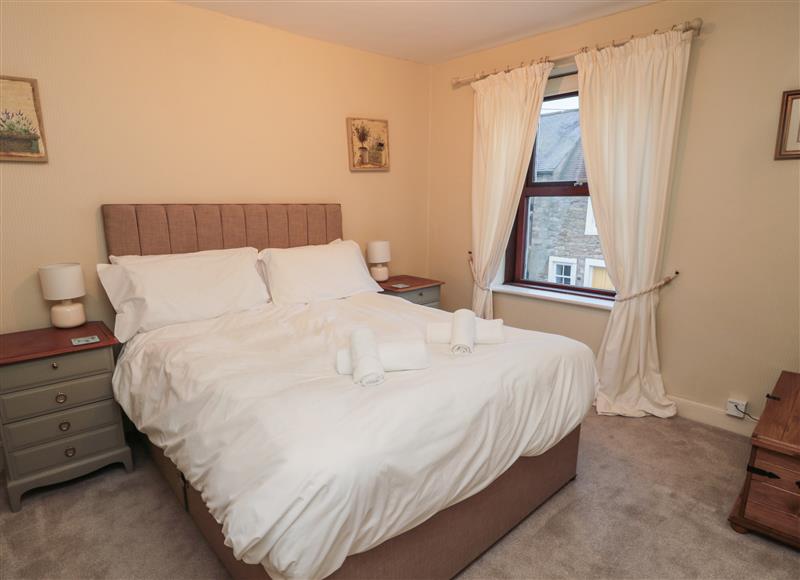 This is a bedroom at The Haven, North Sunderland near Seahouses