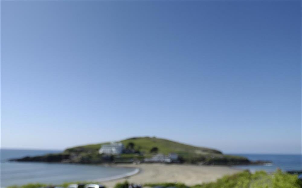 Burgh Island and Bigbury on Sea 30 minutes drive away at The Haven in Noss Mayo