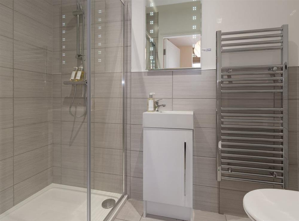 Shower room at The Haven in Scarborough, North Yorkshire
