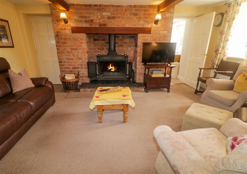 Relax in the living area at The Haw Country Home, Bushmills