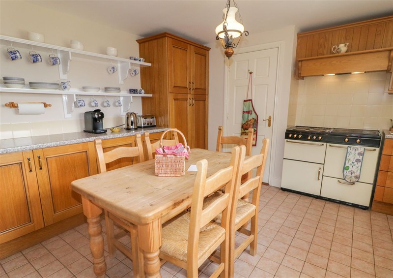 This is the kitchen at The Haw Country Home, Bushmills