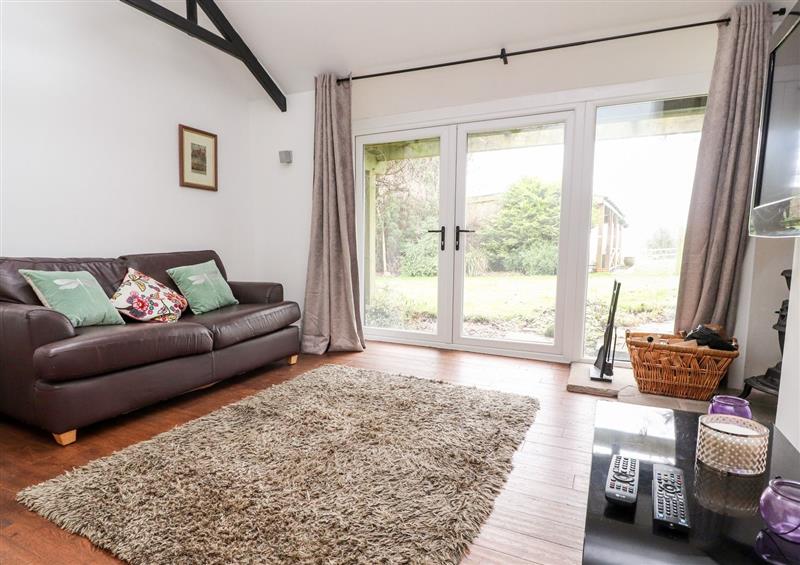 Relax in the living area at The Hawthornes, Paythorne near Gisburn
