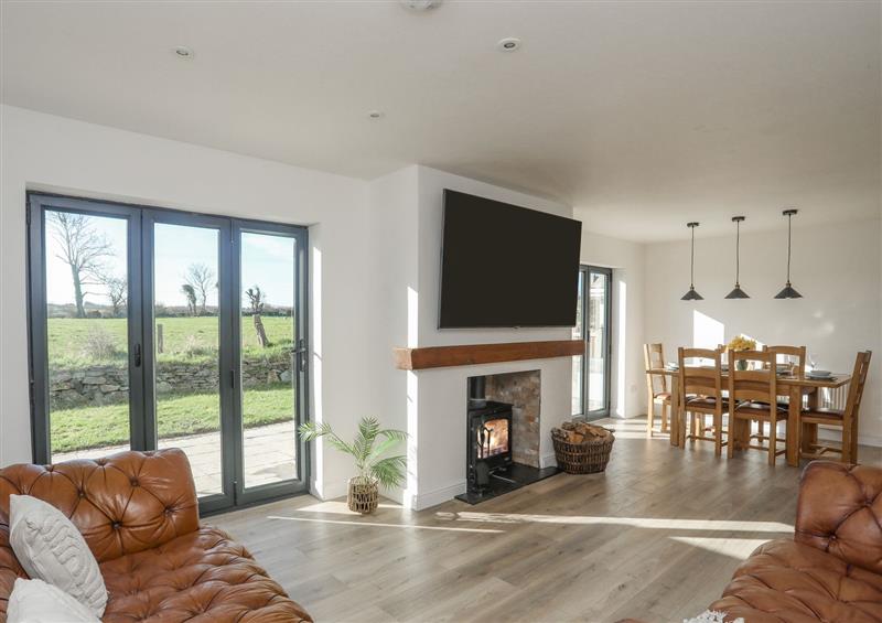 Enjoy the living room at The Hawthorns, Llanfechell