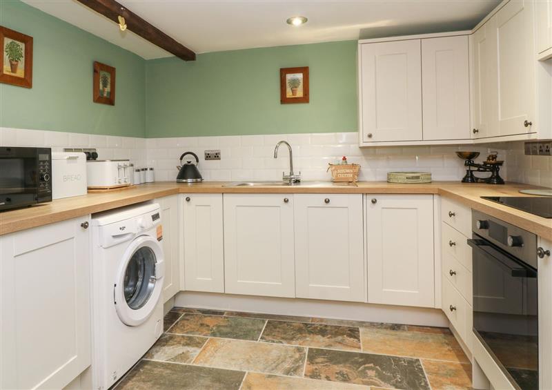 This is the kitchen at The Hawthorns, North Molton